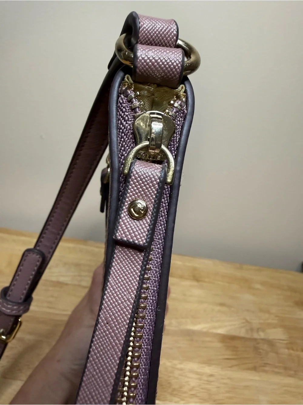 kate spade Mauve Laurel Way Rima Crossbody EUC $228